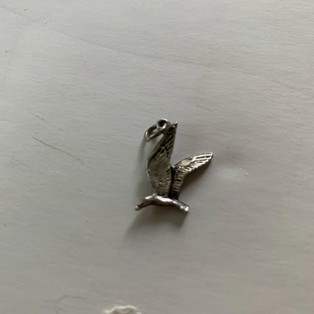 Vintage Sterling Silver bird, pendant. - Picture 4 of 5